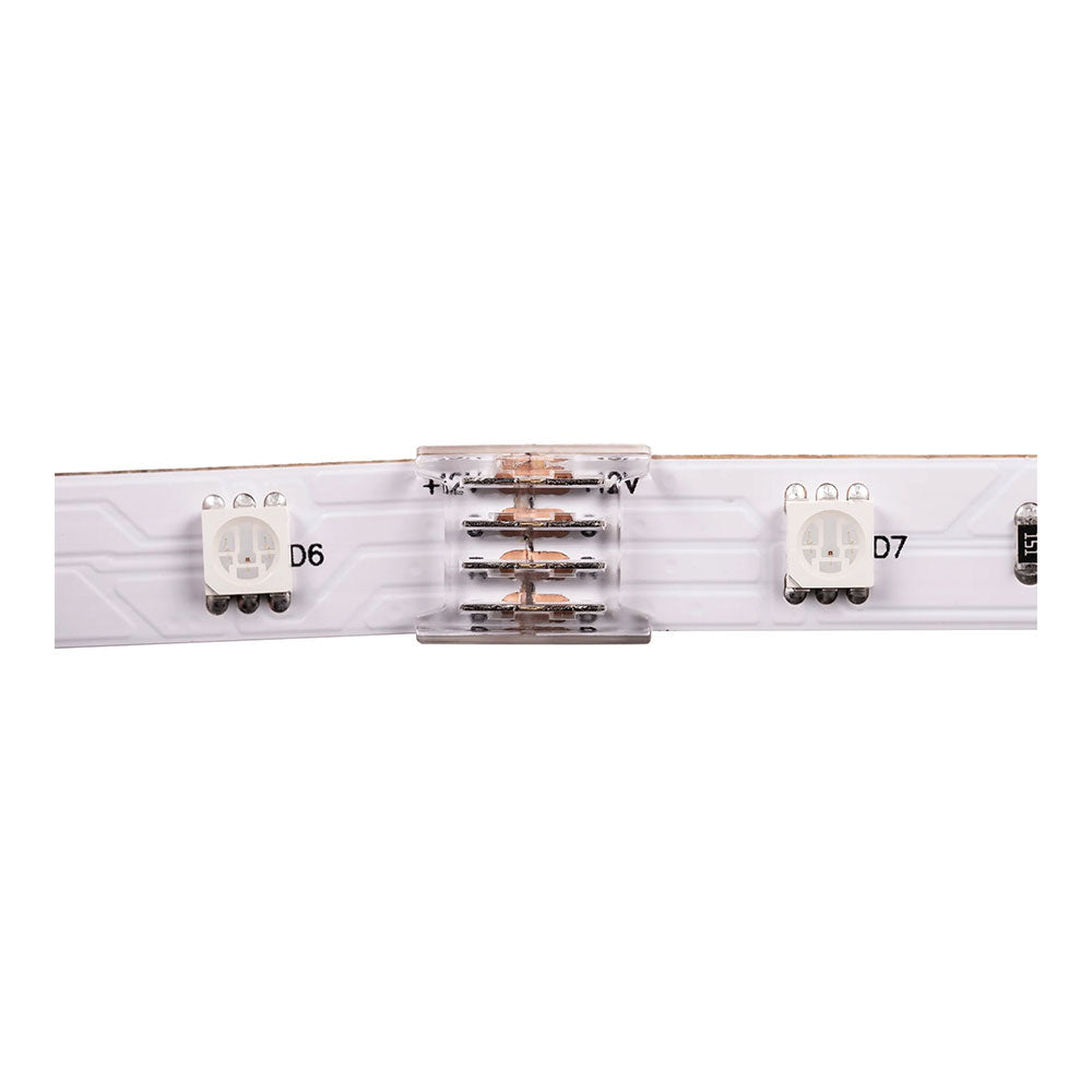 LED Strip Joiner To Suit IP20 10mm PCB RGB LED Strip 10 Pack - HV9962-10PK