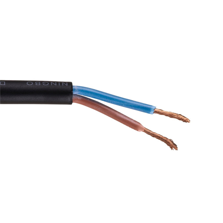 2 x 2.5mm Outdoor Garden Cable 50 Metre Roll - HV9995-2.5