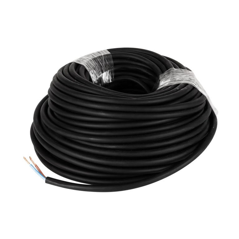 2 x 4mm Outdoor Garden Cable 50 Metre Roll - HV9995-4.0