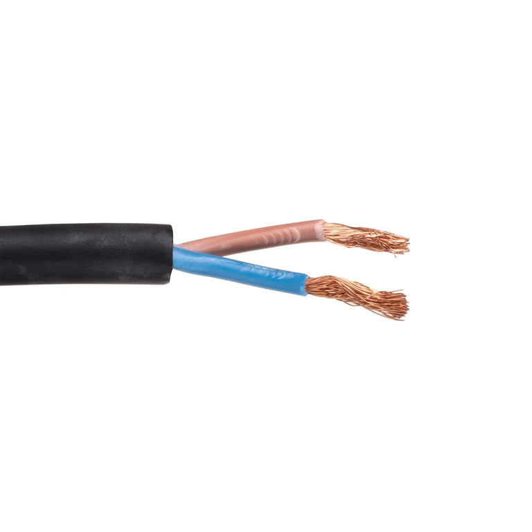 2 x 4mm Outdoor Garden Cable 50 Metre Roll - HV9995-4.0