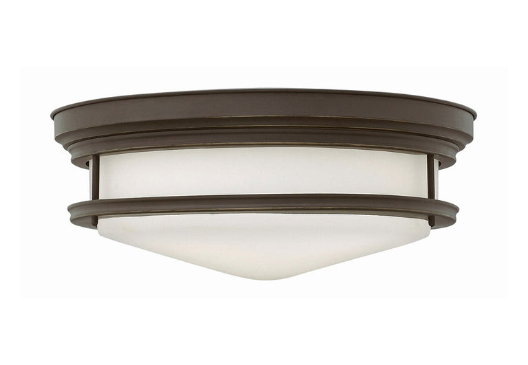 Hadley 3 Light Flush Mount Oil Rubbed Bronze - HK-HADLEY-F-OZ