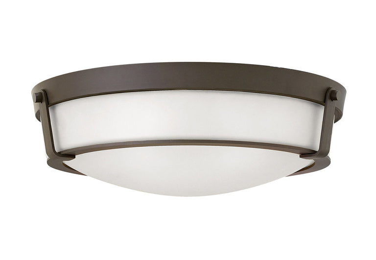 Hathaway Medium Flush Mount Olde Bronze - HK-HATHAWAY-F-MB