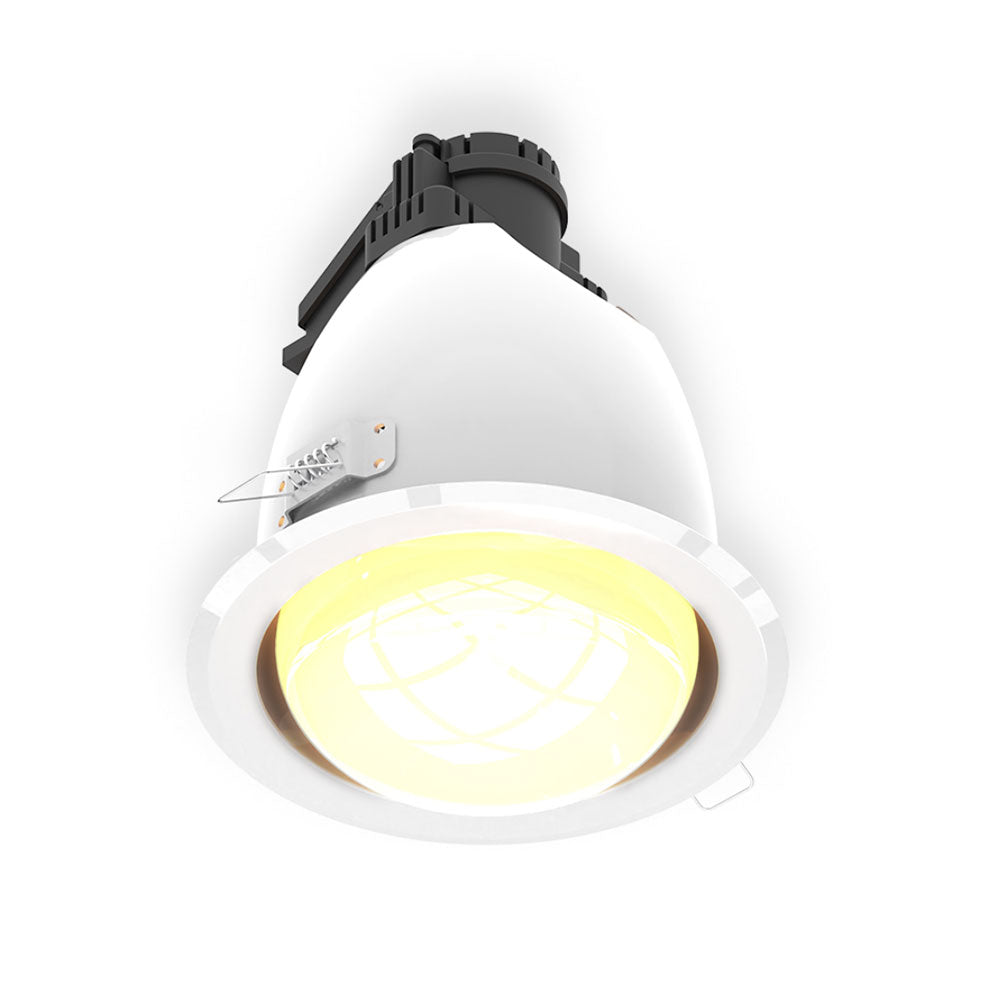Single Heat Lamp Bathroom Heater White - Heatspot