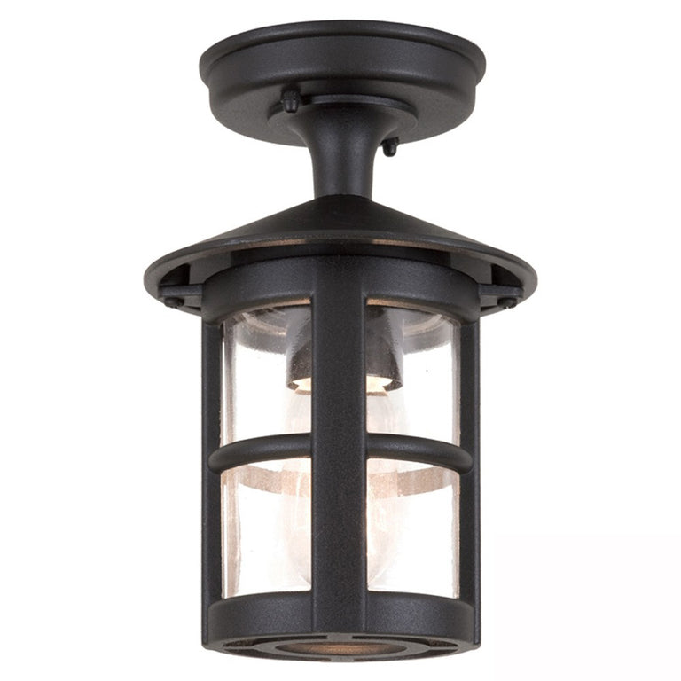 Hereford Porch Lantern Black - BL21A-BLACK