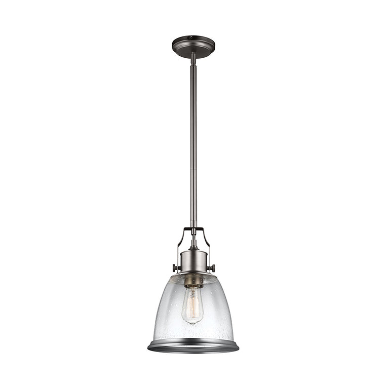 Hobson Medium Pendant Satin Nickel - FE/HOBSON/P/M SN