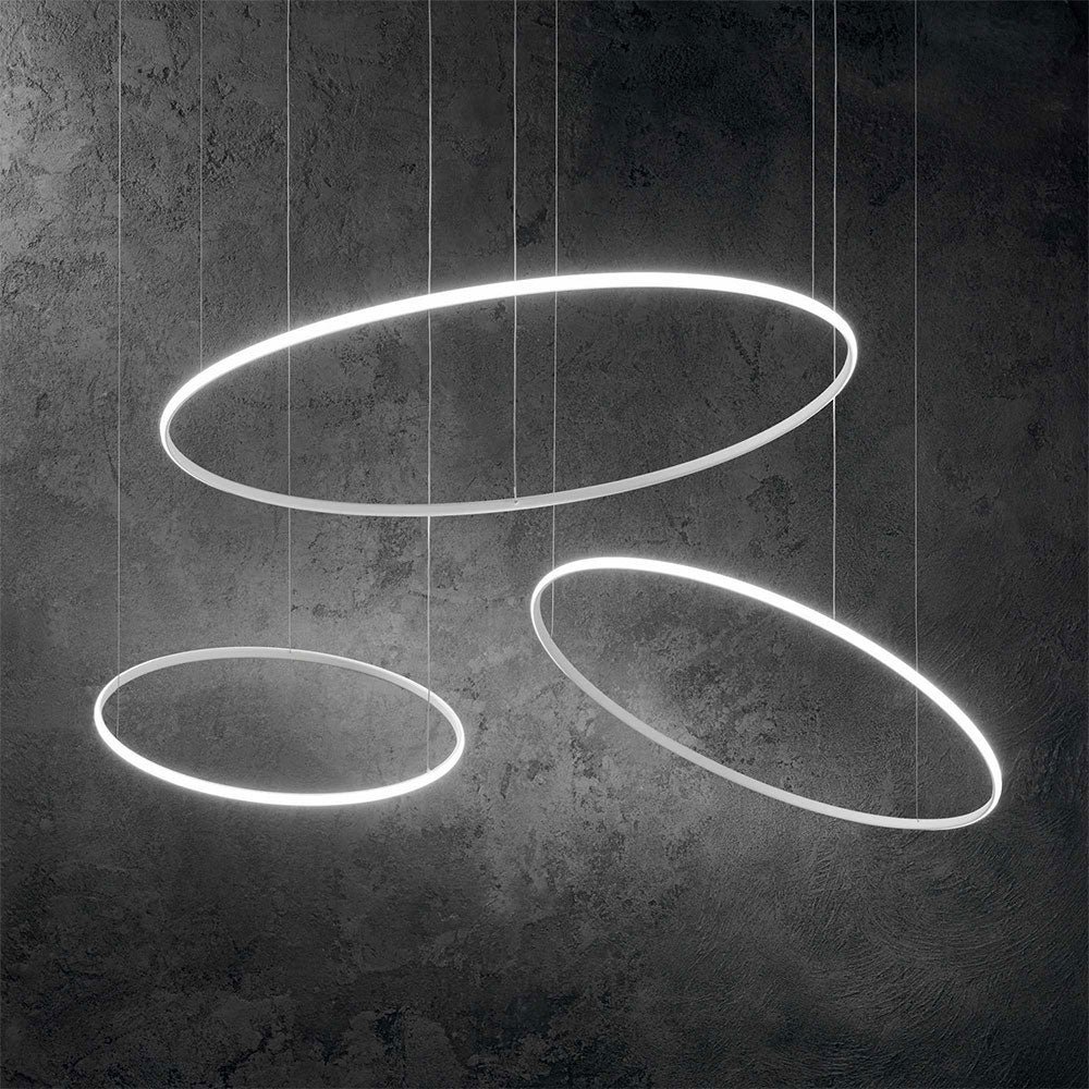 Hulahoop Sp 41W LED 815mm Ring Shaped Chandelier White / Warm White - 258768