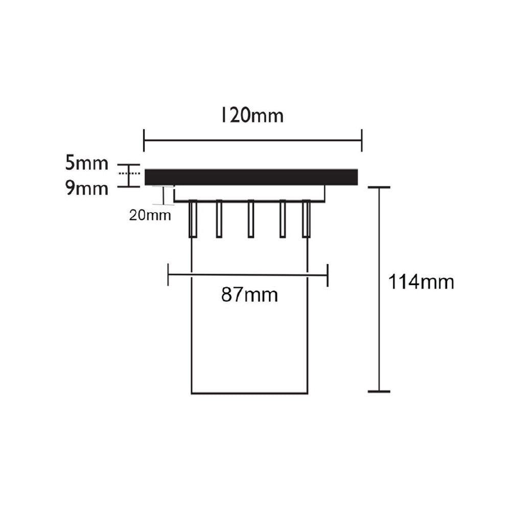 In-Ground Uplighter Round Solid Copper - 12V - IGMLC