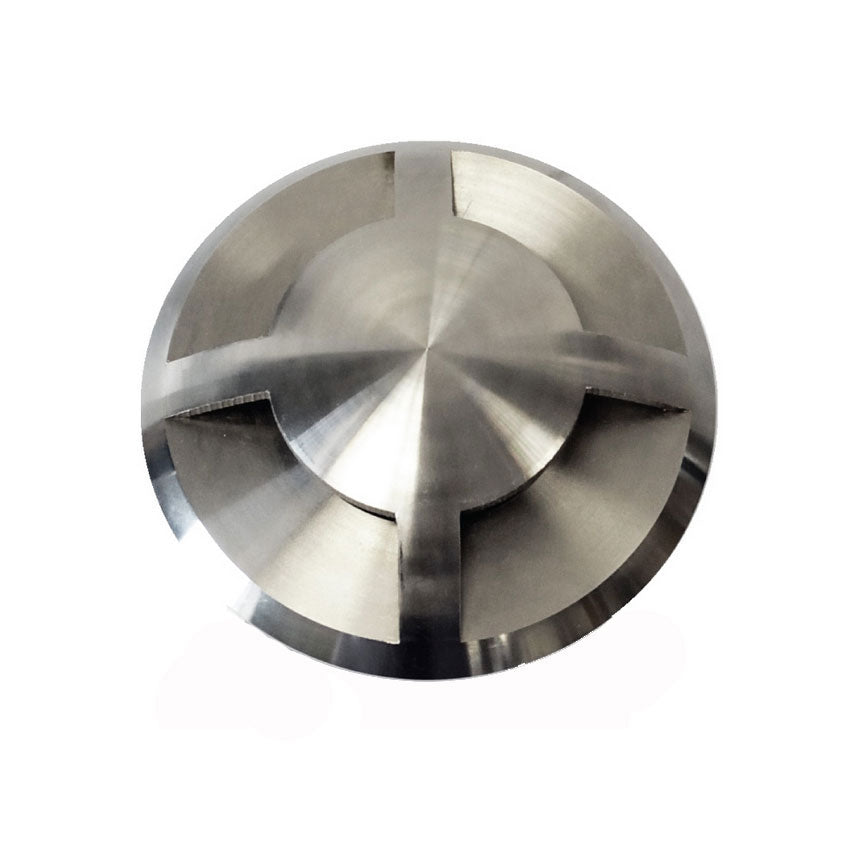 Small Faceplate Four-Way Inground / Wall Light 316 Stainless Steel - 12V - IGM4SS