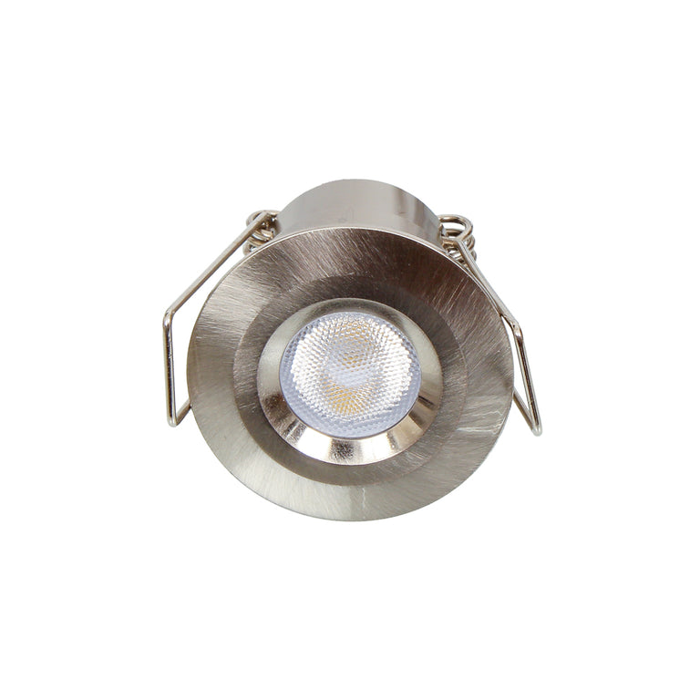 Star Spot 12V DC 4W LED Downlight Satin Nickel / Cool White - S9361CW/SN/ND