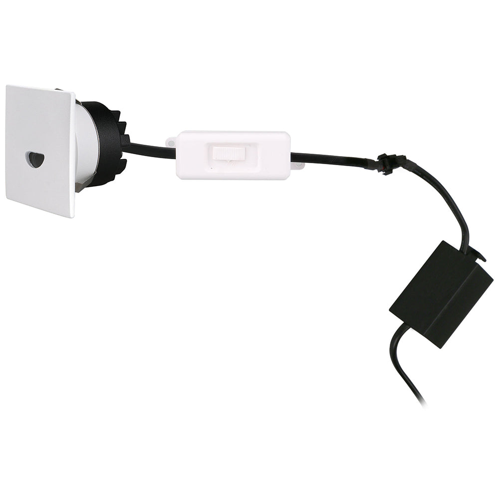 Jazz 3W LED Dimmable Steplight White / Tri-Colour - UOW-JAZZ-WH-3CCT