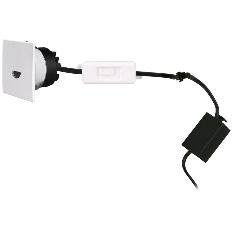 Jazz 3W LED Dimmable Steplight White / Tri-Colour - UOW-JAZZ-WH-3CCT