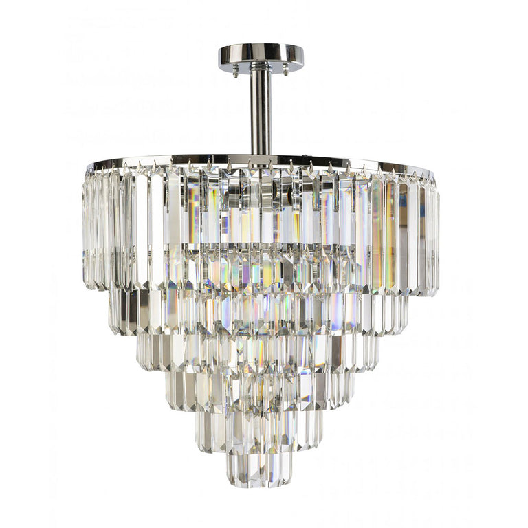 Karina 20 Light Semi-Flush Mount Light Chrome - KARINA-65-CTC CH