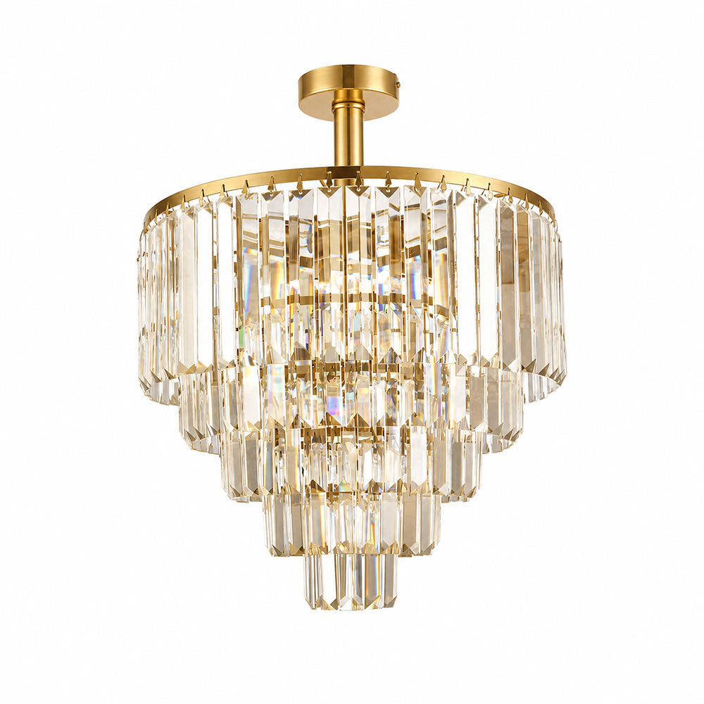 Karina 20 Light Semi-Flush Mount Light Gold - KARINA-65-CTC GLD