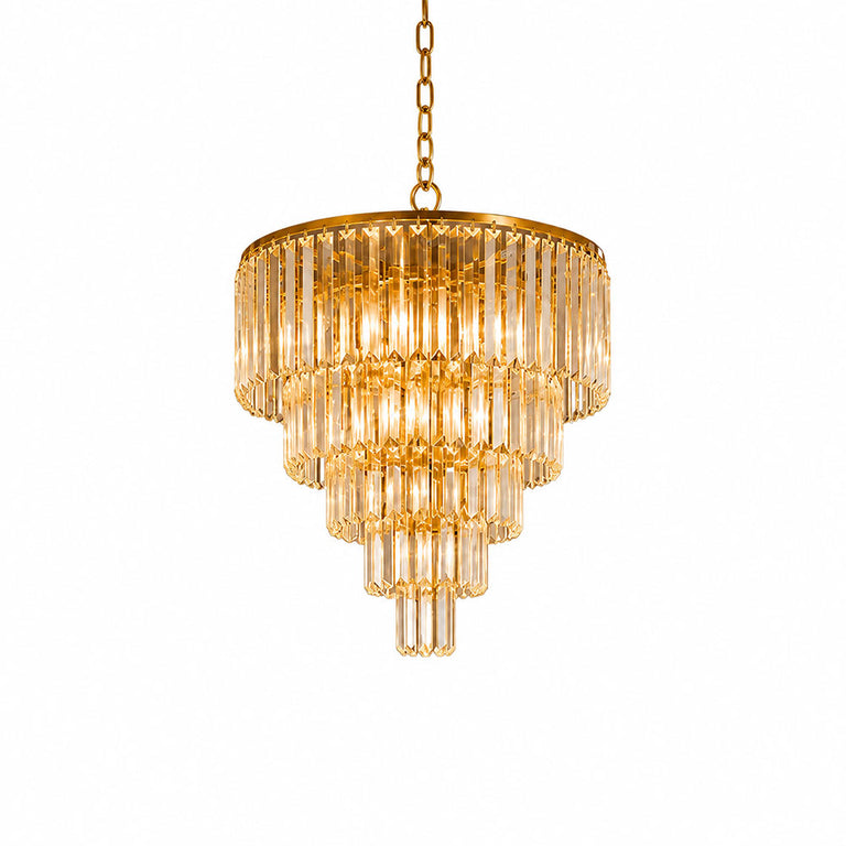 Karina 20 Light Crystal Pendant Gold - KARINA-65-PDT GLD