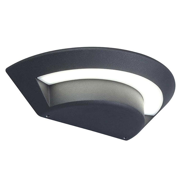 Kasper 7W LED Wall Light Graphite - KASPER