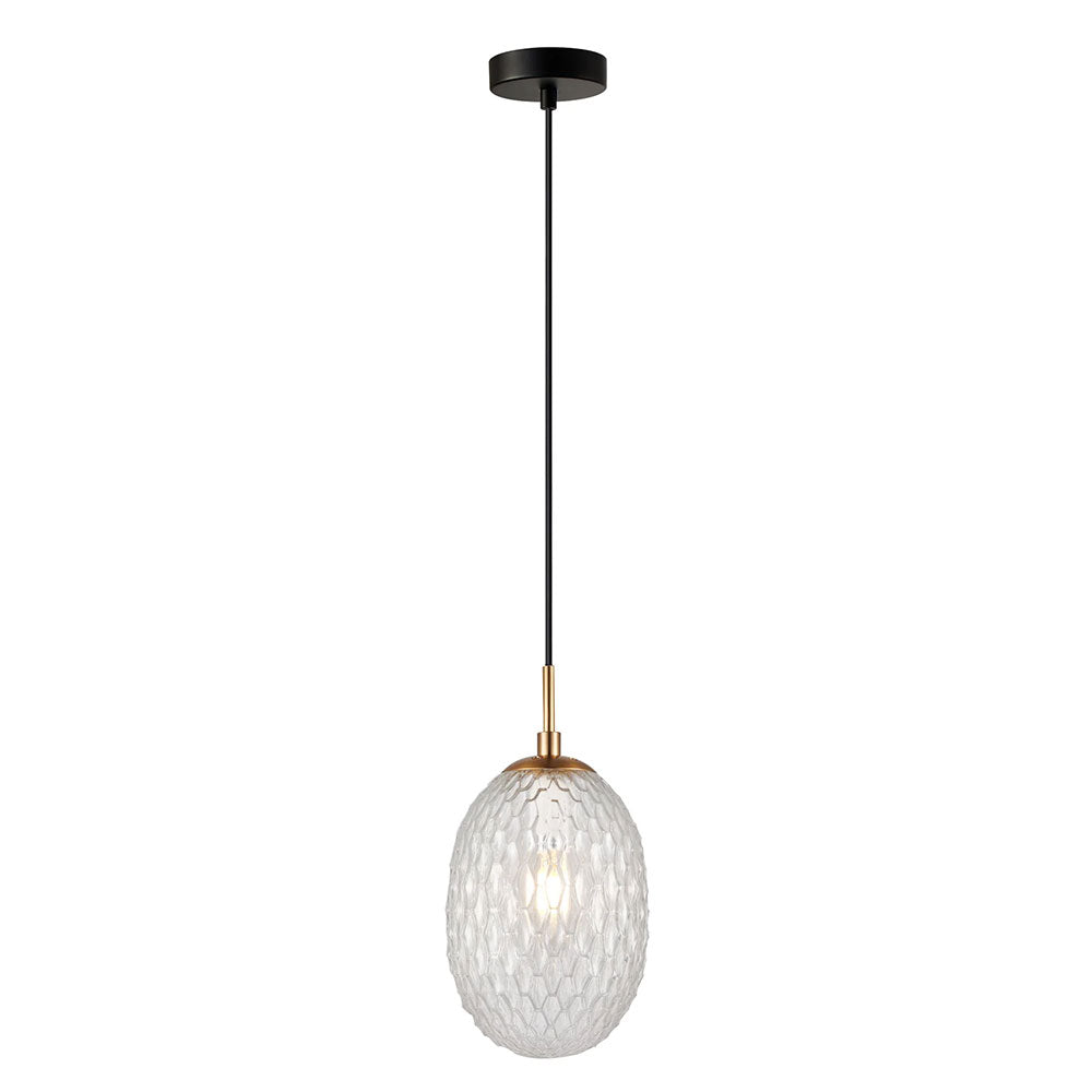 Kathal Interior Ellipse Pendant Clear - KATHAL5