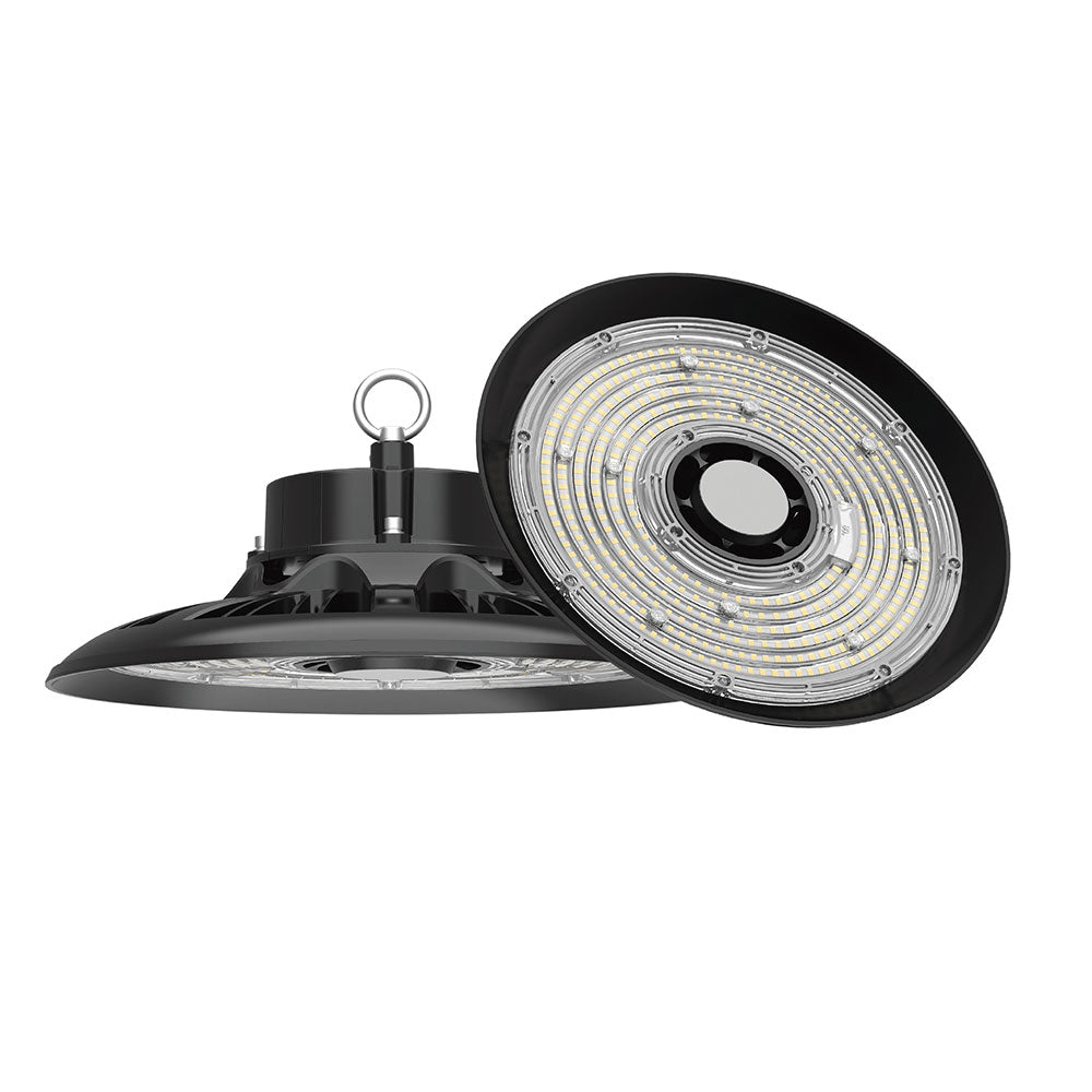 UFO 100W / 120W / 150W  LED Dimmable Highbay Black / Tri-Colour - KD008-BKTCTP150-100