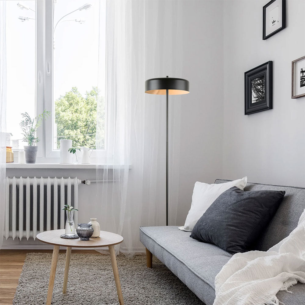 Kello Floor Lamp Matt Black - KELLO-F2