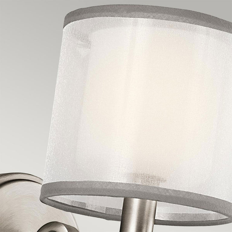 Lacey 1 Light Wall Light Antique Pewter - KL/LACEY1/AP