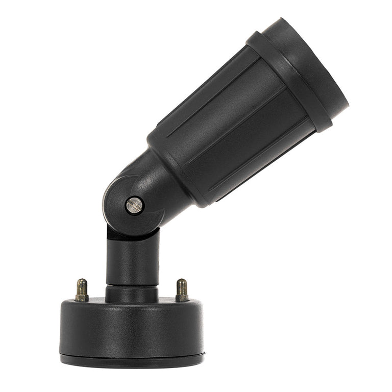 Single PAR38 15W LED Durable Floodlight Black / Daylight - KP150-BL + PAR38-15WLED-DL