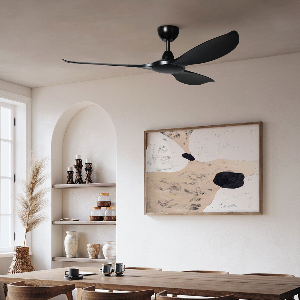 Kurrawa 72" DC Tropically Rated Ceiling Fan Matt Black - 20618902