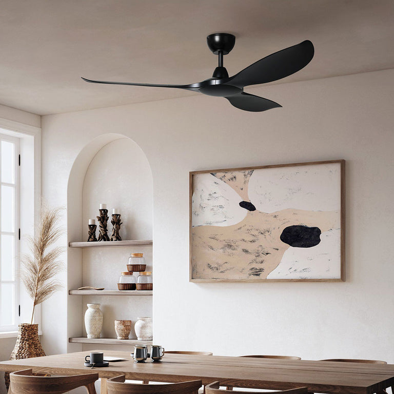 Kurrawa 72" DC Tropically Rated Ceiling Fan Matt Black - 20618902