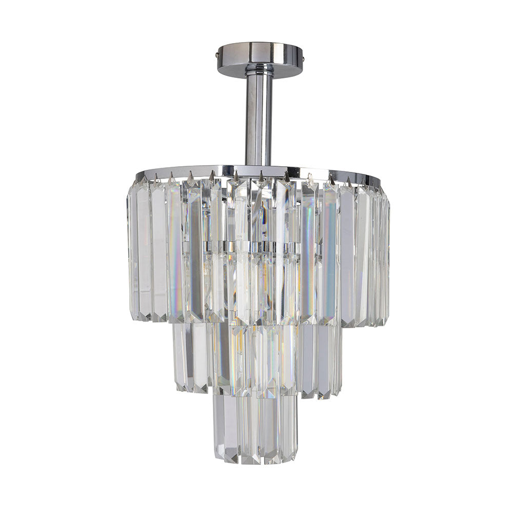 Karina 4 Light Semi-Flush Mount Light Chrome - KARINA-30-CTC CH