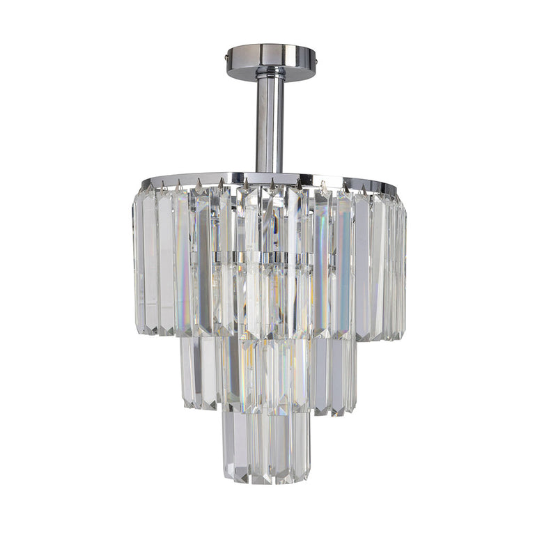 Karina 4 Light Semi-Flush Mount Light Chrome - KARINA-30-CTC CH