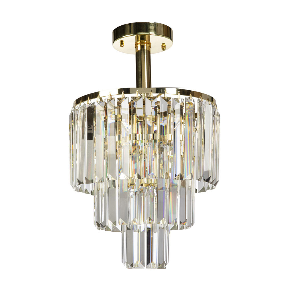 Karina 4 Light Semi-Flush Mount Light Gold - KARINA-30-CTC GLD