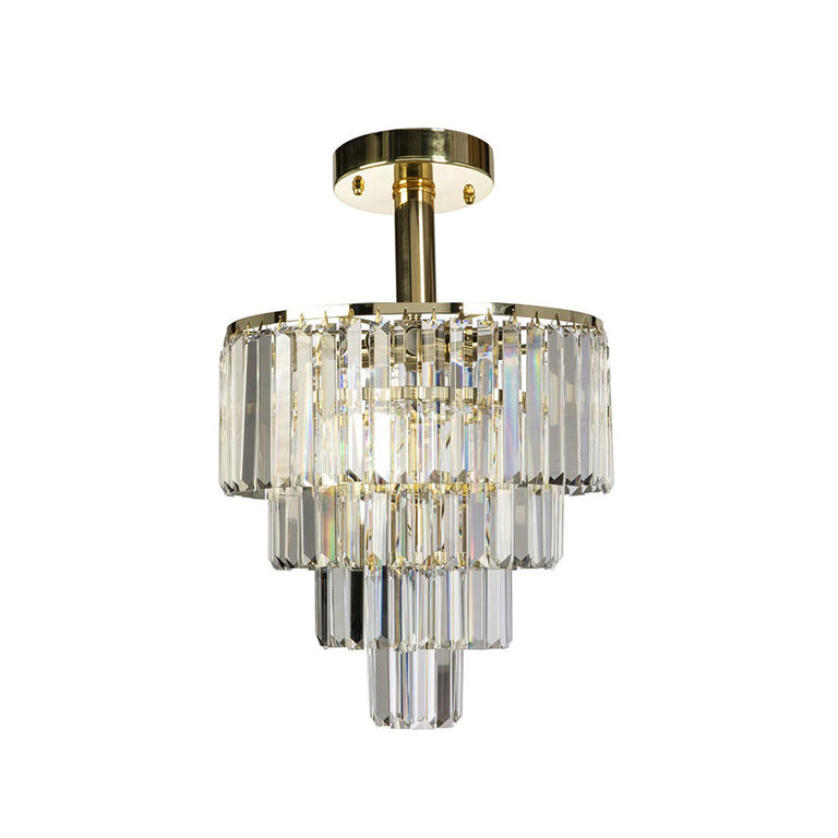 Karina 5 Light Semi-Flush Mount Light Gold - KARINA-40-CTC GLD