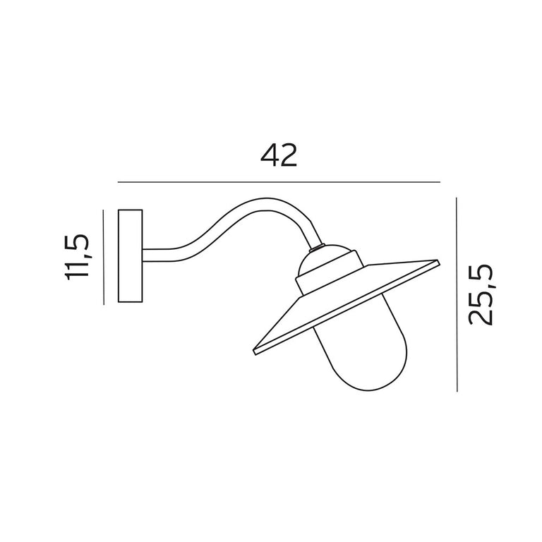 Karlstad Wall Light Copper - NLYS.230CO