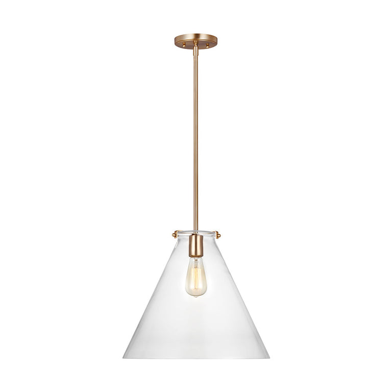 Thomas O’Brien Kate Pendant Satin Brass