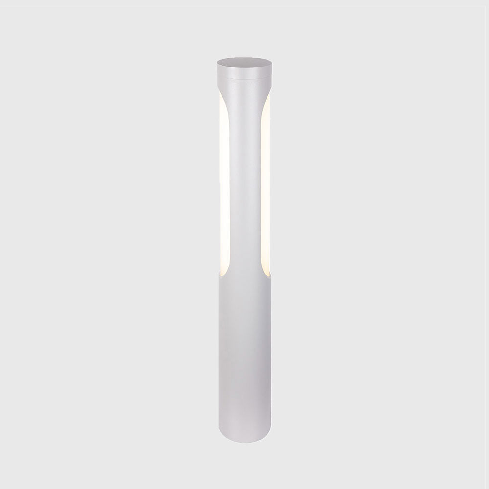 Kisa 2 Light 15W LED Bollard Aluminium / Warm White - NLYS.5184AL