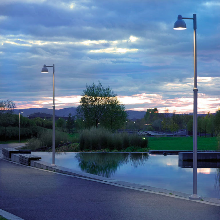 Koster 17.5W LED Bollard Aluminium / Warm White - NLYS.1914AL