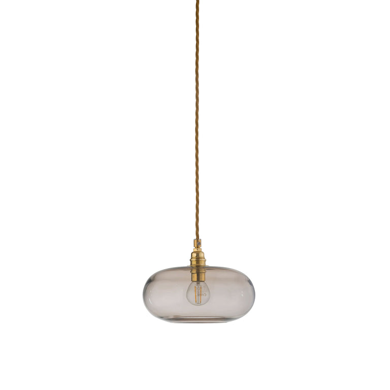 Horizon Small Pendant Chestnut Brown / Gold - LA101775
