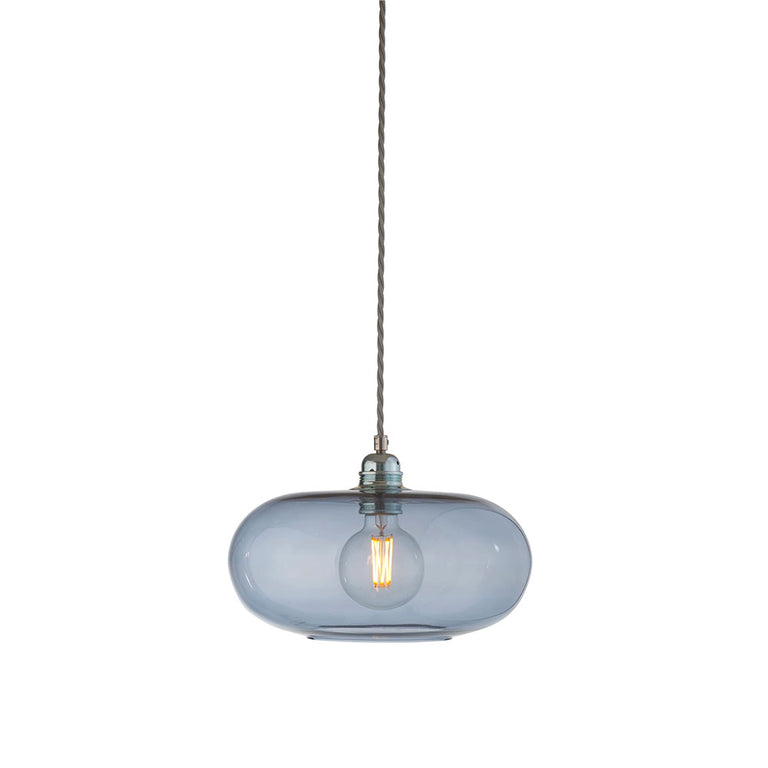 Horizon Medium Pendant Deep Blue / Silver - LA101793