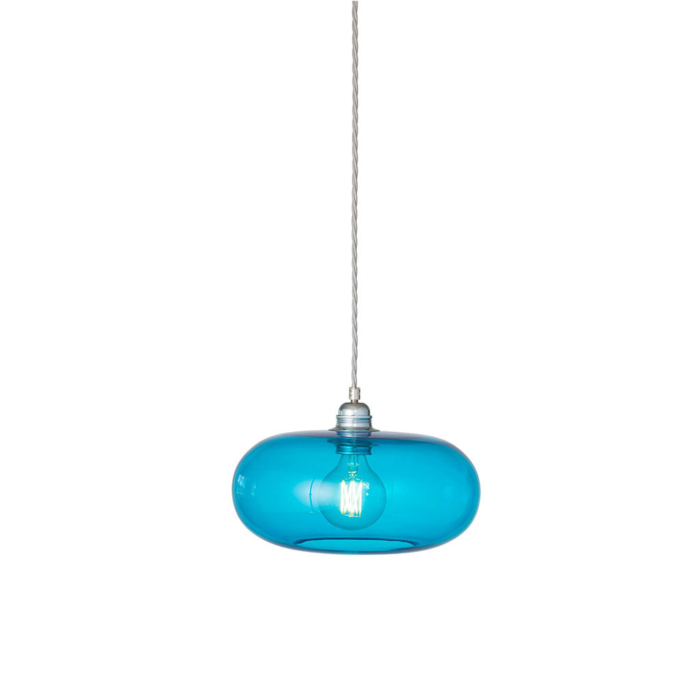 Horizon Medium Pendant Pool Blue / Silver - LA101797