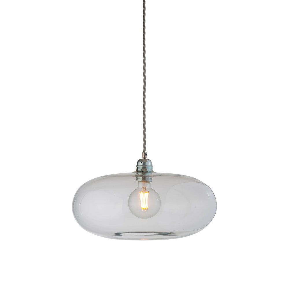 Horizon Large Pendant Clear / Silver - LA101799