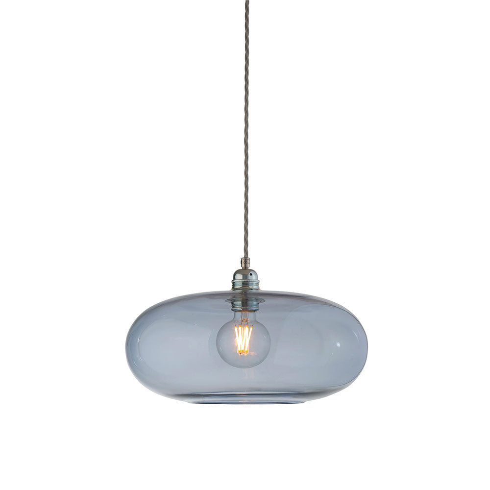 Horizon Large Pendant Deep Blue / Silver - LA101807