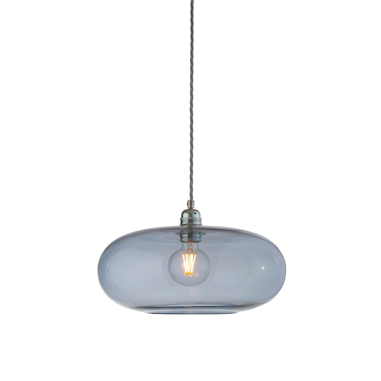 Horizon Large Pendant Deep Blue / Silver - LA101807