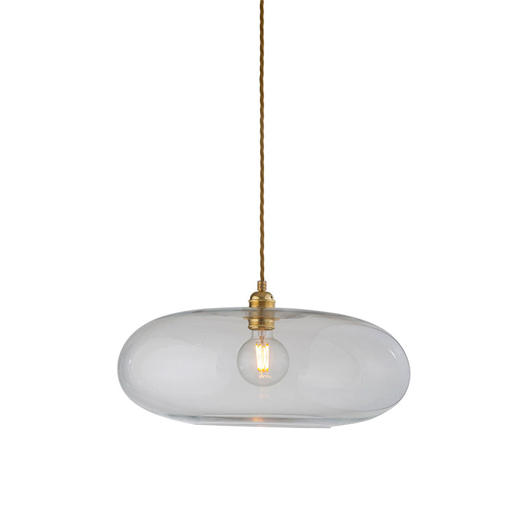 Horizon Extra Large Pendant Clear / Gold - LA101812