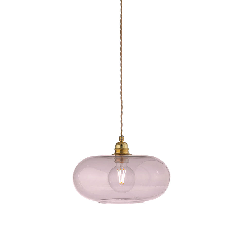 Horizon Medium Pendant Bright Coral / Gold - LA101829