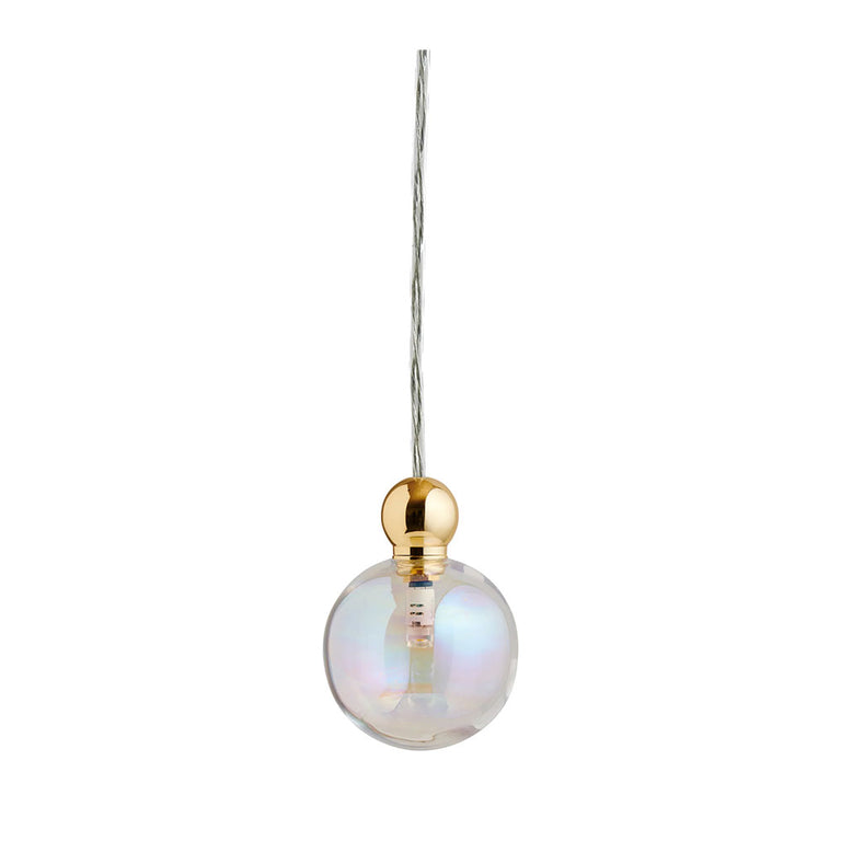 Uva Medium Gold Pendant / Chameleon - LA101954