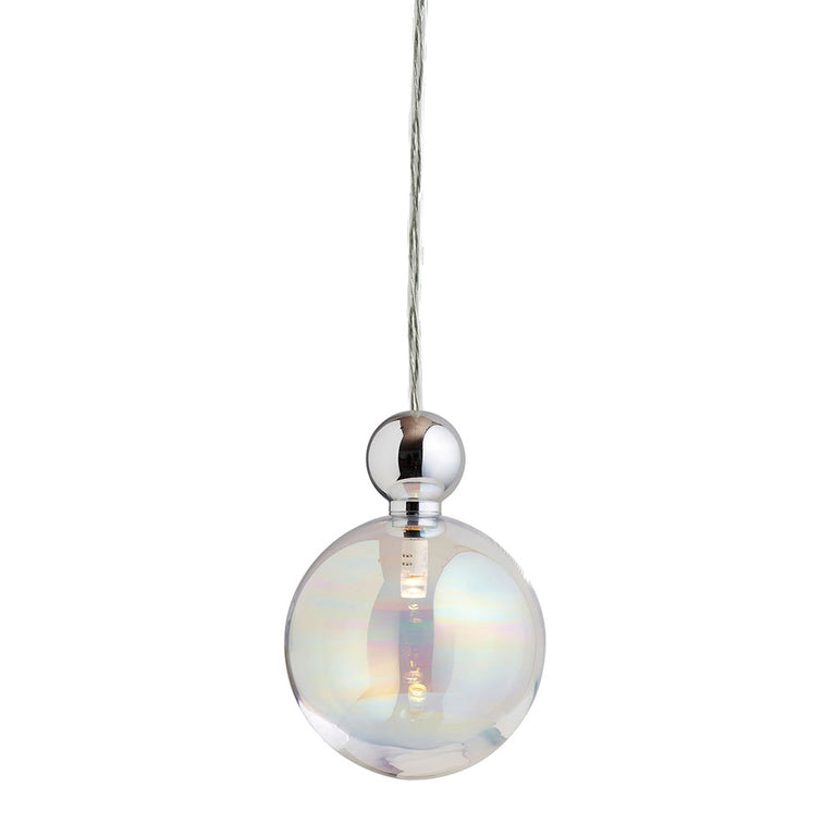 Uva Large Silver Pendant / Chameleon - LA101985