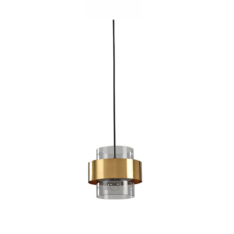 Layla Cylindrical Pendant Light Gold