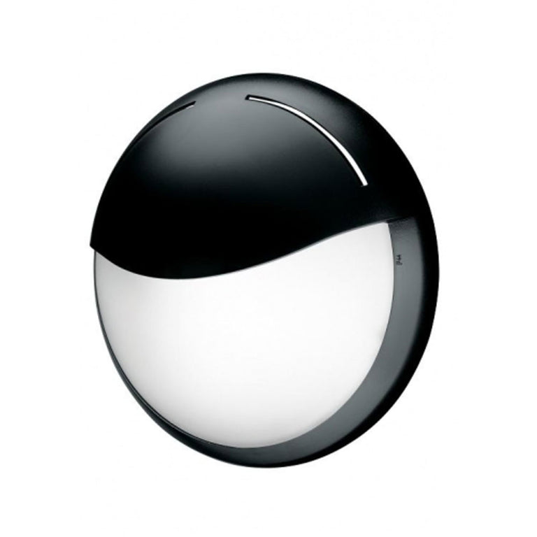 Italian 1 Light Eyelid Bunker Light Black - LB8072- BLK