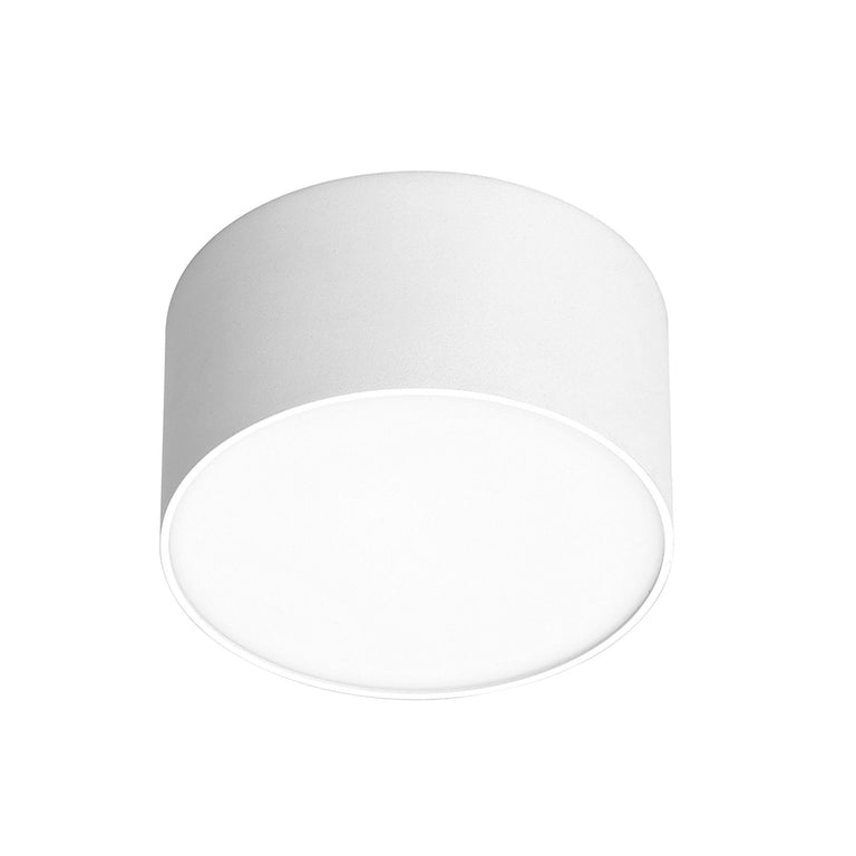 Mahina 12W LED Surface Mount Downlight Matt White / Warm White - LDLS120-WH