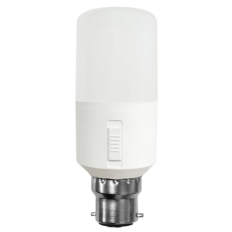 Solaris 4 Tubular 8W LED B22 Tri-Colour - T40B22-WHTC8W