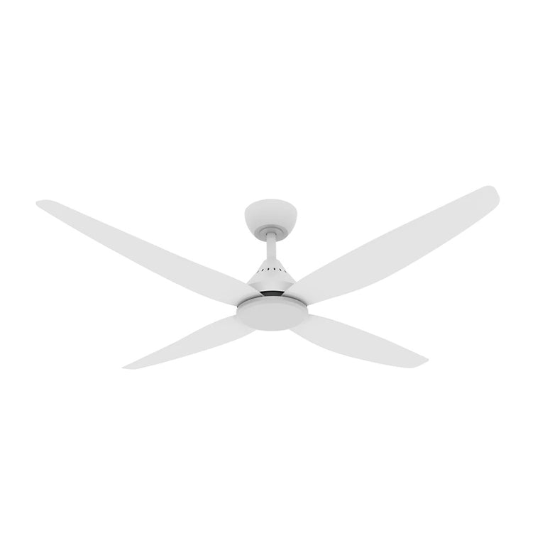 Leura 56" 30W DC Four Blade Ceiling Fan White - SDCF11/56/4WH