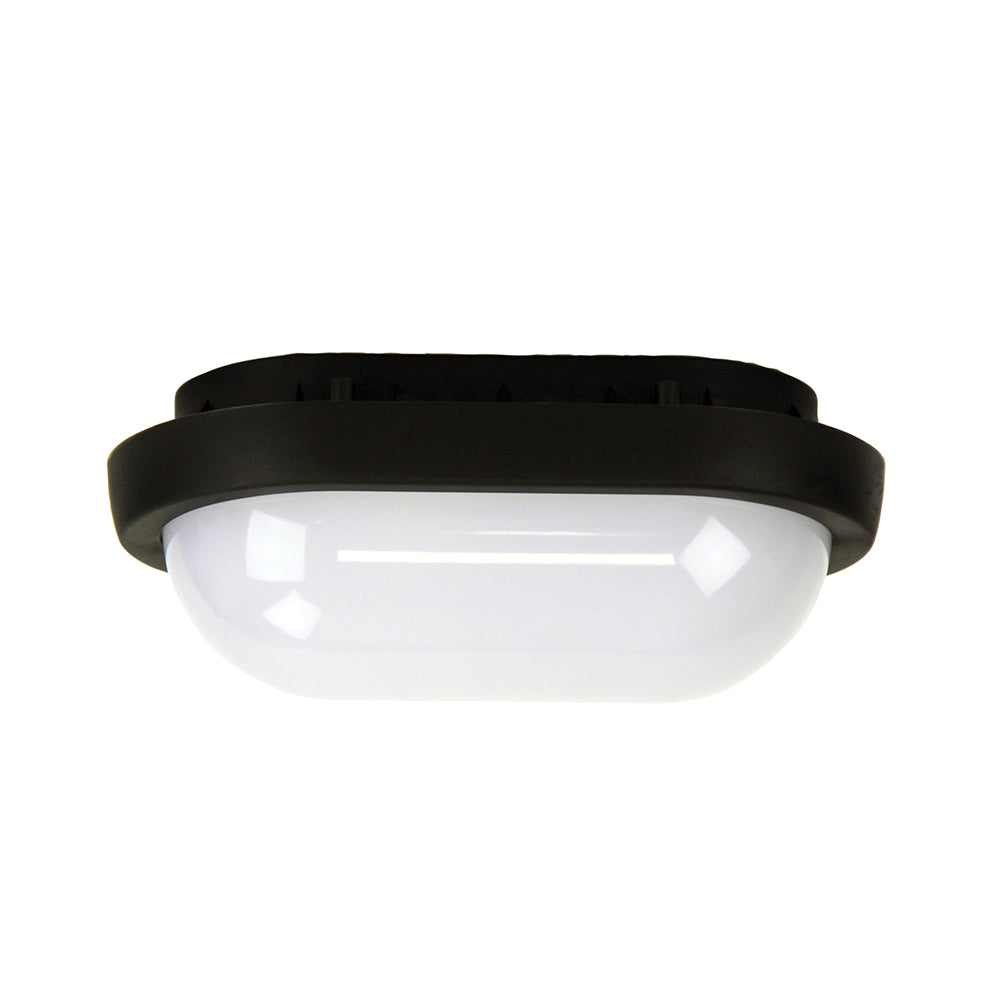 Kombi 8W LED Double Insulated Bunker Black / Cool White - LF7551BK